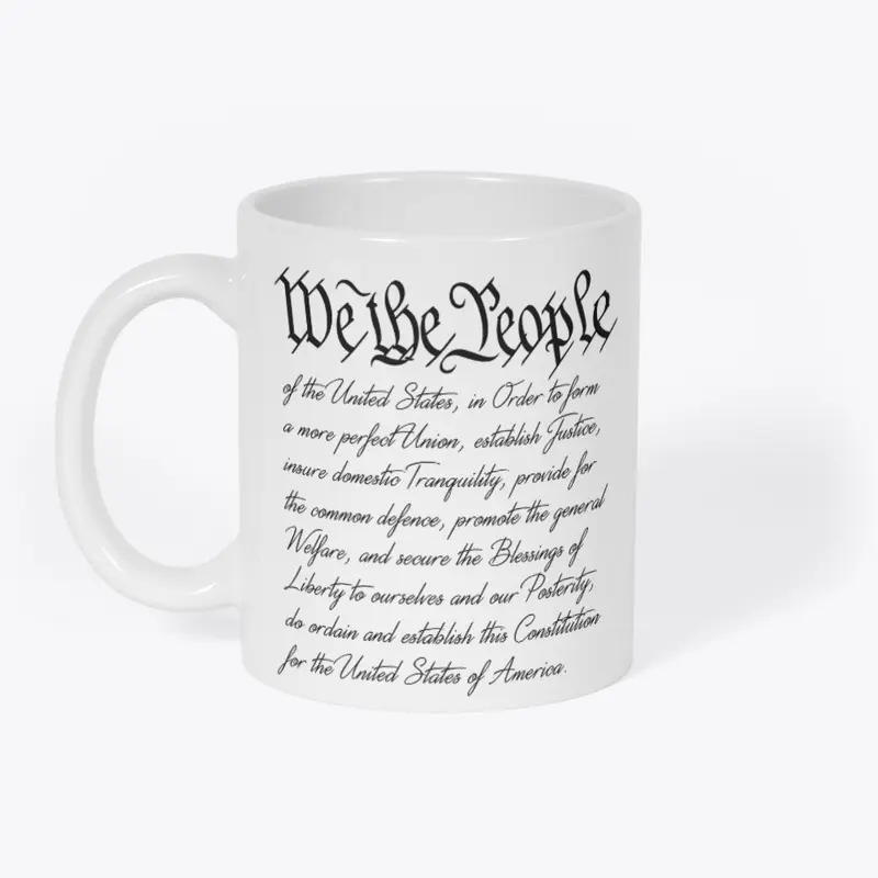 We The People Mug (White)